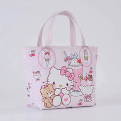 Insulated Lunch Box Bag Waterproof Handbag Lunch Bag Female
