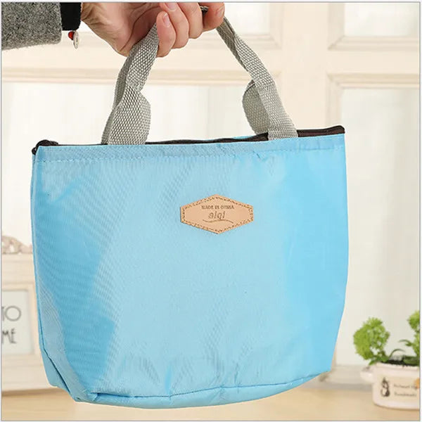Insulated Aluminum Cooler Lunch Bag Waterproof Travel Tote