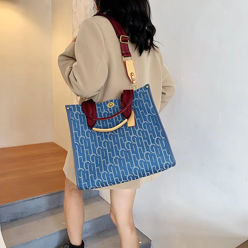 Fashionable Internet Celebrity Canvas Tote Bag