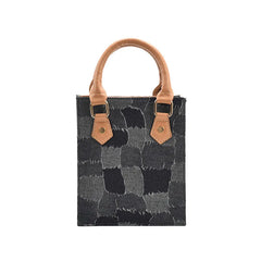Denim Crossbody Bag Magnetic Buckle Women