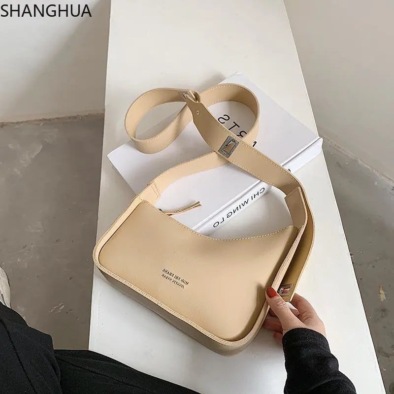 Square Shoulder Bag Women's Crossbody Handbag Casual Purse