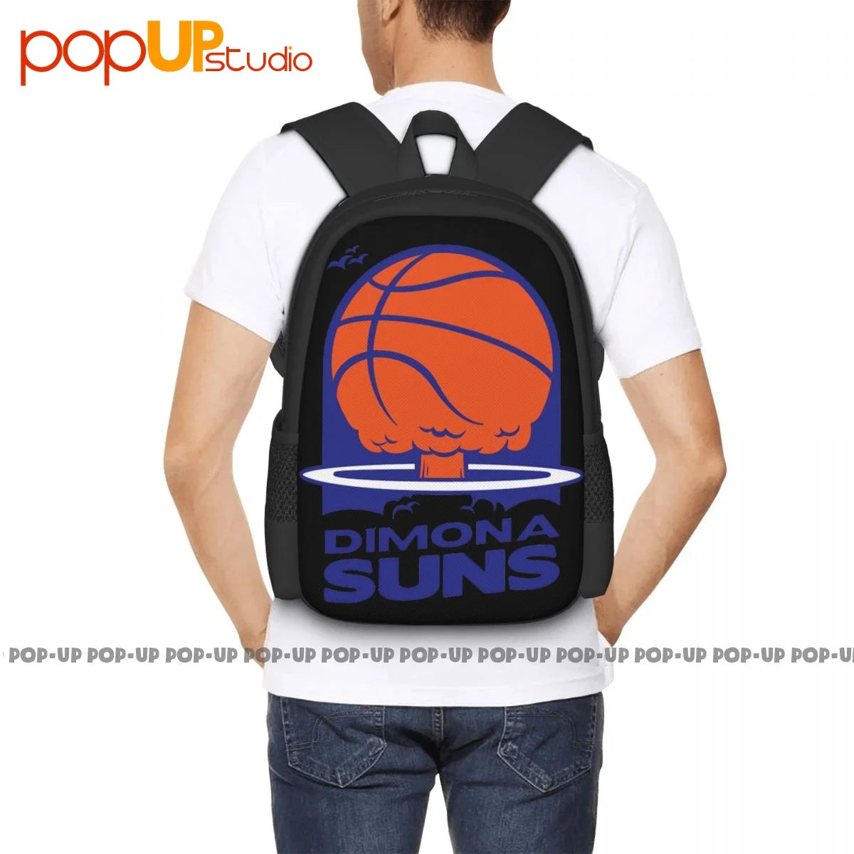 Idf Nuclear Bomb Dimona Backpack Large Capacity Travel Creative Shopping Bag