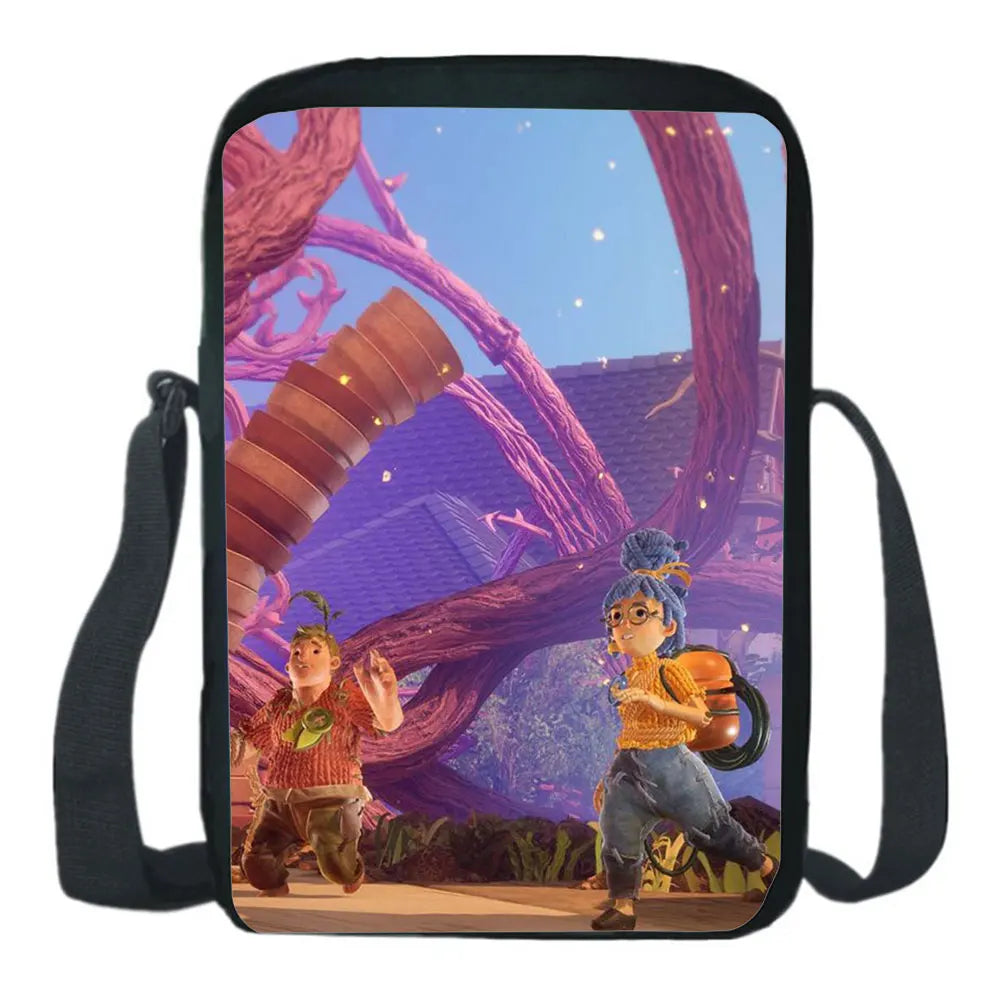 Casual Crossbody Bag Boy Girl Shoulder Bag Diagonal Small Backpack