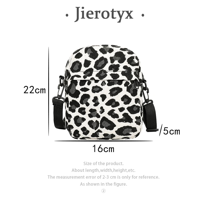 Leopard Printed Mini Women Crossbody Bags