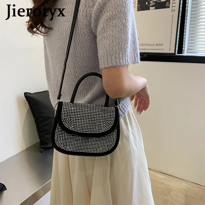 Diamonds Hand Bags Women Shopping Leather Shoulder Handbags