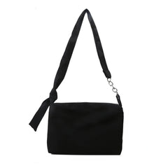 Women's Crossbody Bag with Knotted Chain Straps