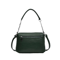 Women's Zipper Tote Bag PU Leather Shoulder Handbag