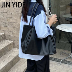 Large Capacity PU Leather Handbag for Women