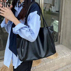 Large Capacity PU Leather Handbag for Women