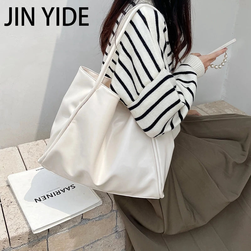 Large Capacity PU Leather Handbag for Women