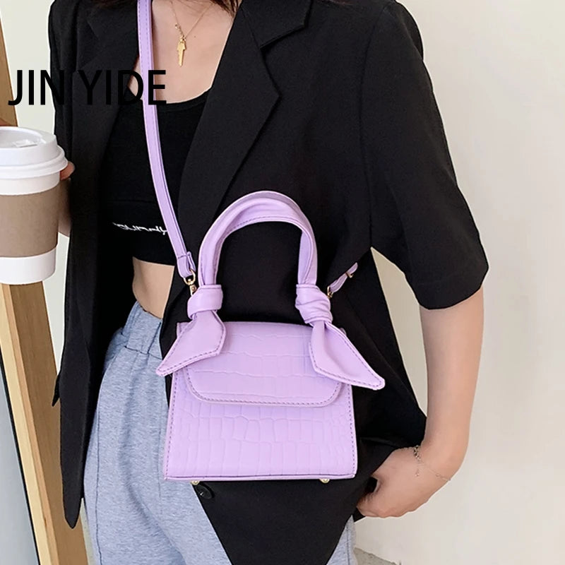 Pattern Leather Crossbody Bag for Women