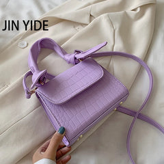 Pattern Leather Crossbody Bag for Women