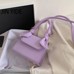Pattern Leather Crossbody Bag for Women