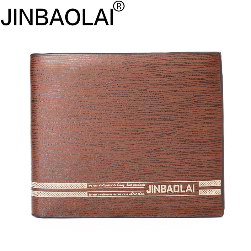 Men's Short Embossed Wallet Multi-card Wallet