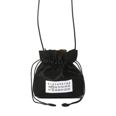 Drawstring Bags Drawn Bucket Bag Arabic Number Crossbody Bag