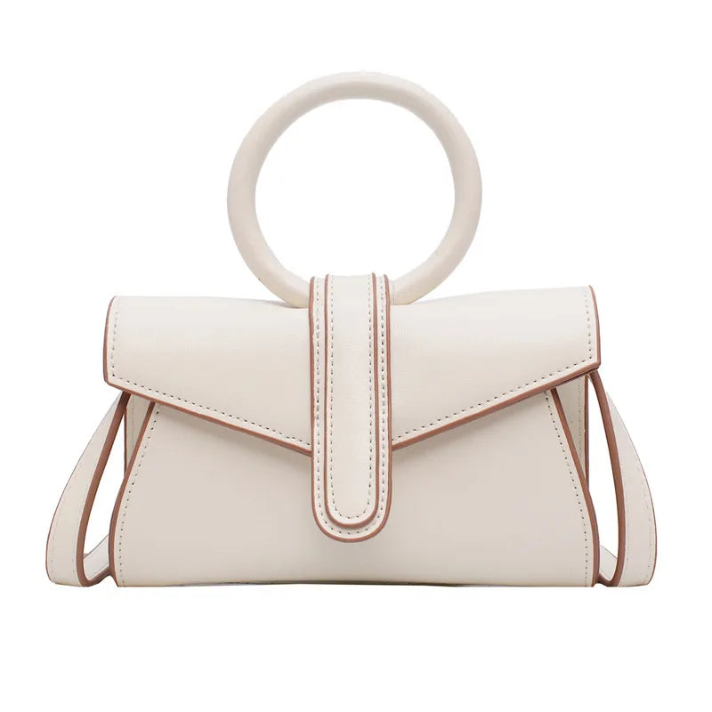 Mini Small Square PU Leather Women's Handbag Shoulder Messenger Bag