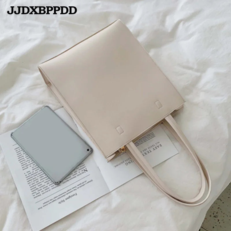 Small Leather Casual Tote Bag Handbag Shoulder Messenger Green Pink