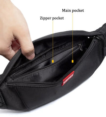 JNKET Men's Chest Bag Waist Bag Leisure Shoulder Bag Messenger Bags