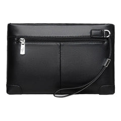 Men's Clutch Handbag PU Leather Long Wallet Business Bag