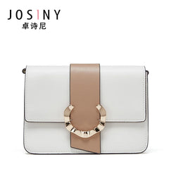 Women Shoulder Bag Retro Solid PU Leather Casual