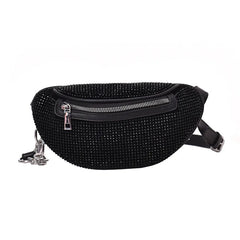 JOYHO Women's Diamonds Fanny Pack Waist Bag Chest Bag