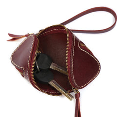 Leather Unisex Key Wallet Multifunction Keys Organizer Men Key Holders Ladie...