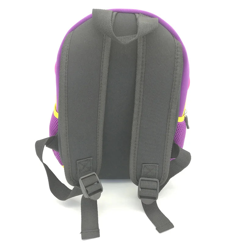 3D Animal Butterfly Bag Neoprene Kids School Bags for Girls Boys