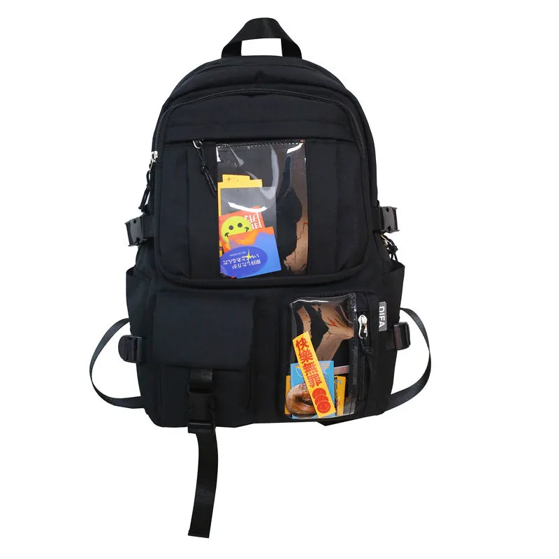 Waterproof Purple Travel Rucksack for Teenage Girl Student Backpacks