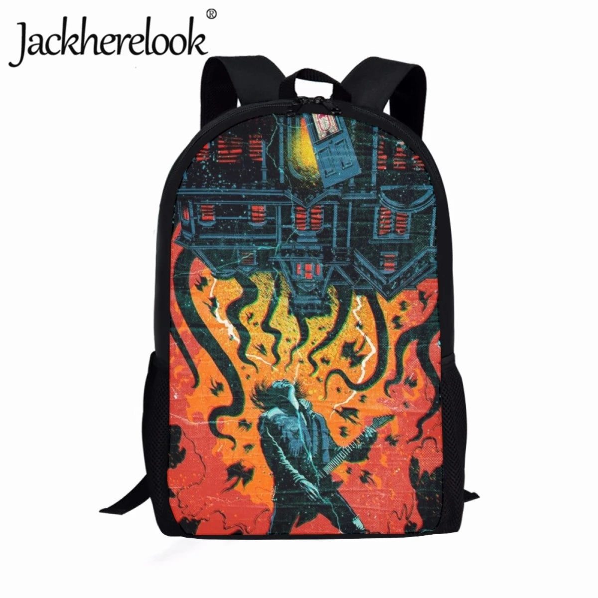 Guitar Art Print Children's Schoolbag Backpack