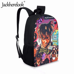 Jackherelook Hip Hop Street Style School Backpack