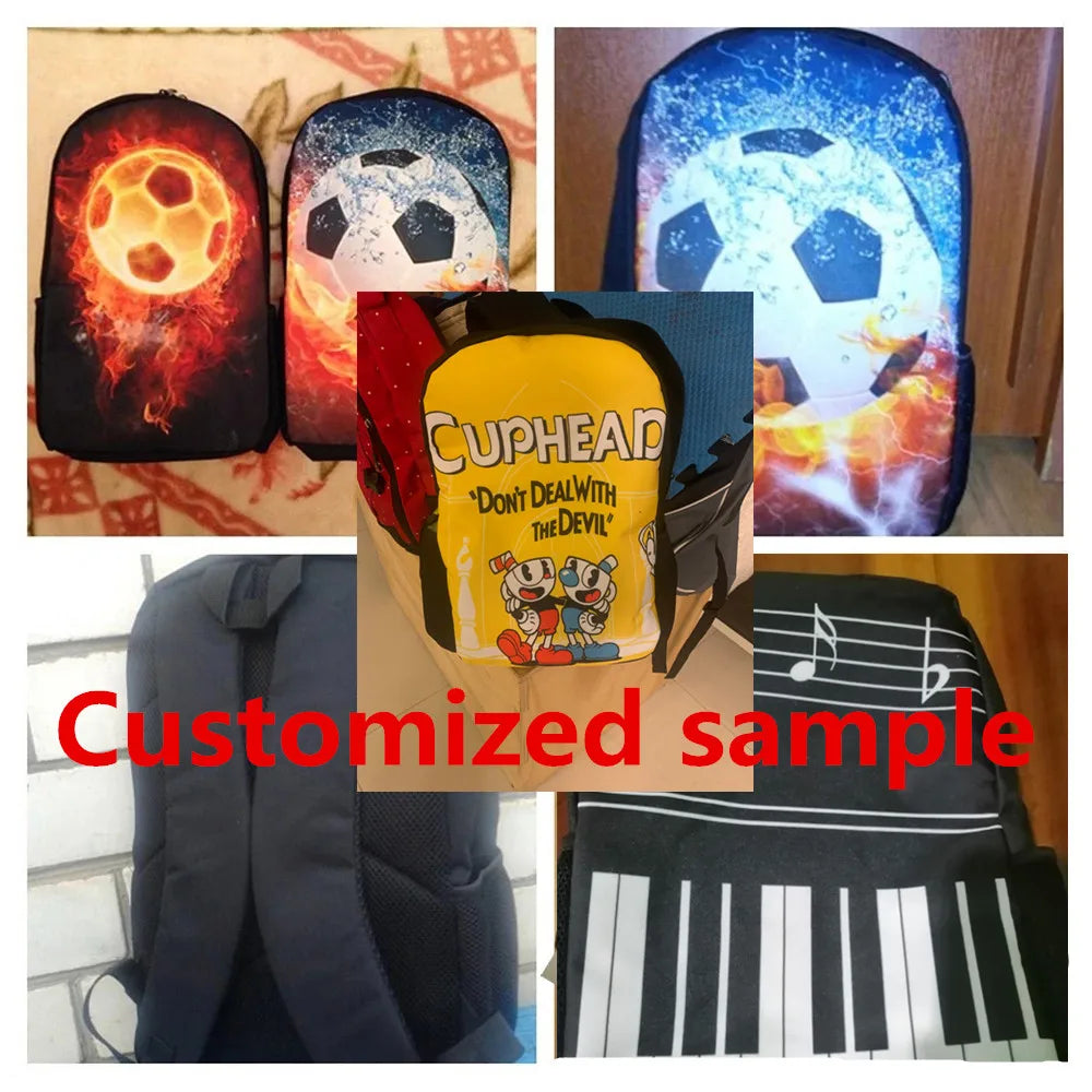 Japanese Kamado Nezuko Book Bag for Kids