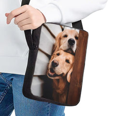 Lovely Dog Pattern Schoolbags Child Boy School Lunch Bag