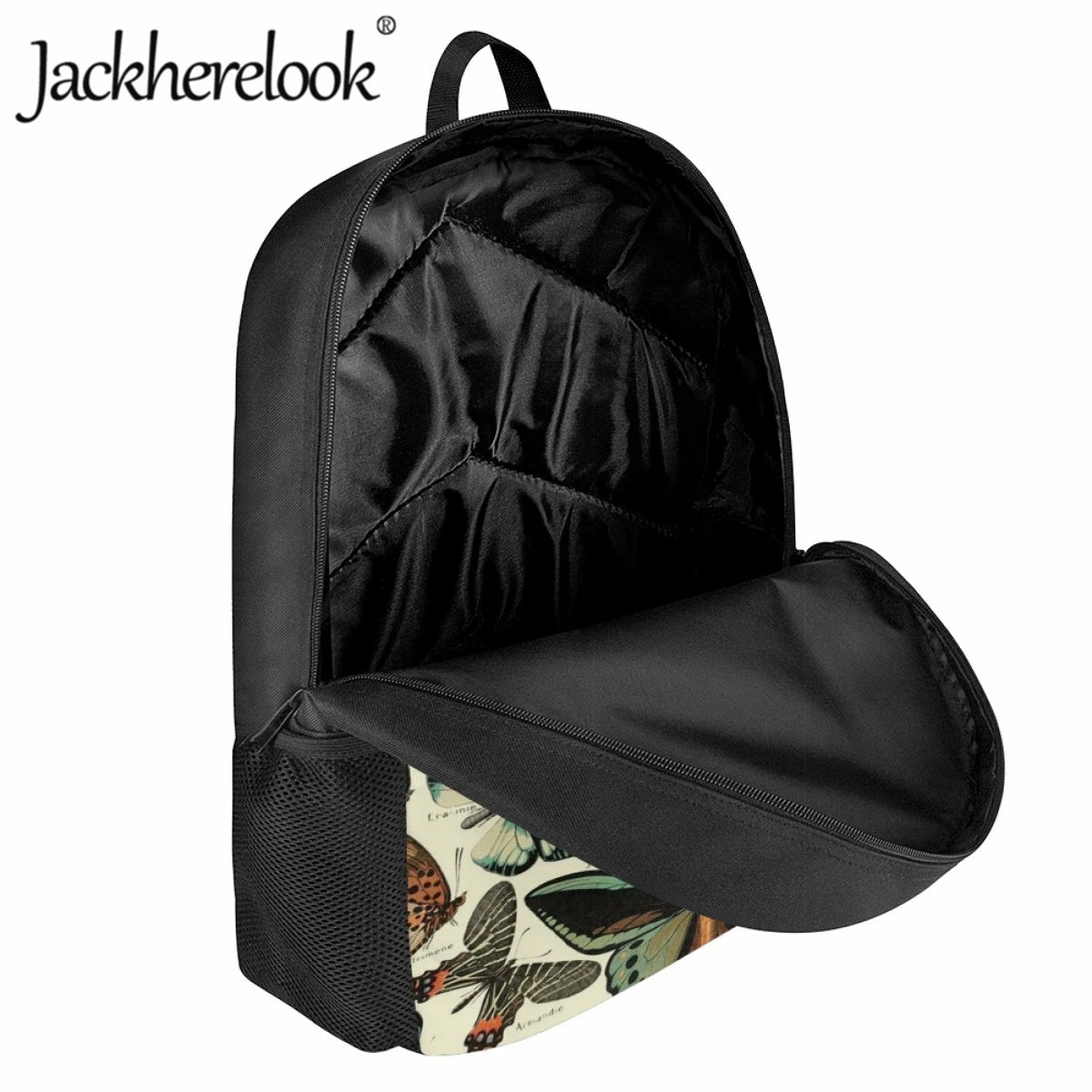 Insect Pattern Child Boy School Bags Girls Casual Large Capacity Backpacks