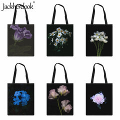 Jackherelook Women's Handbags Flower Shoulder Bag Ladies Tote Bag