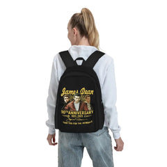 James Dean 90th Anniv. Signature Backpack Large Capacity Print Tote Bag
