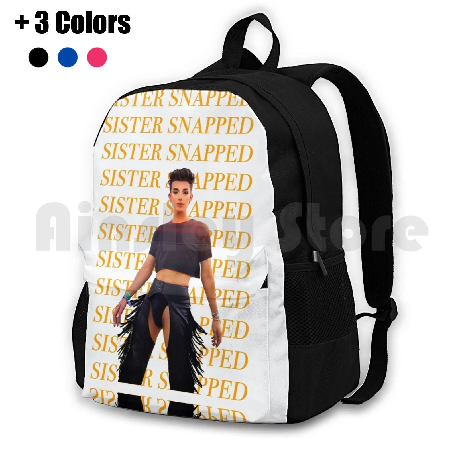 James Outdoor Hiking Backpack Riding Climbing Sports Bag