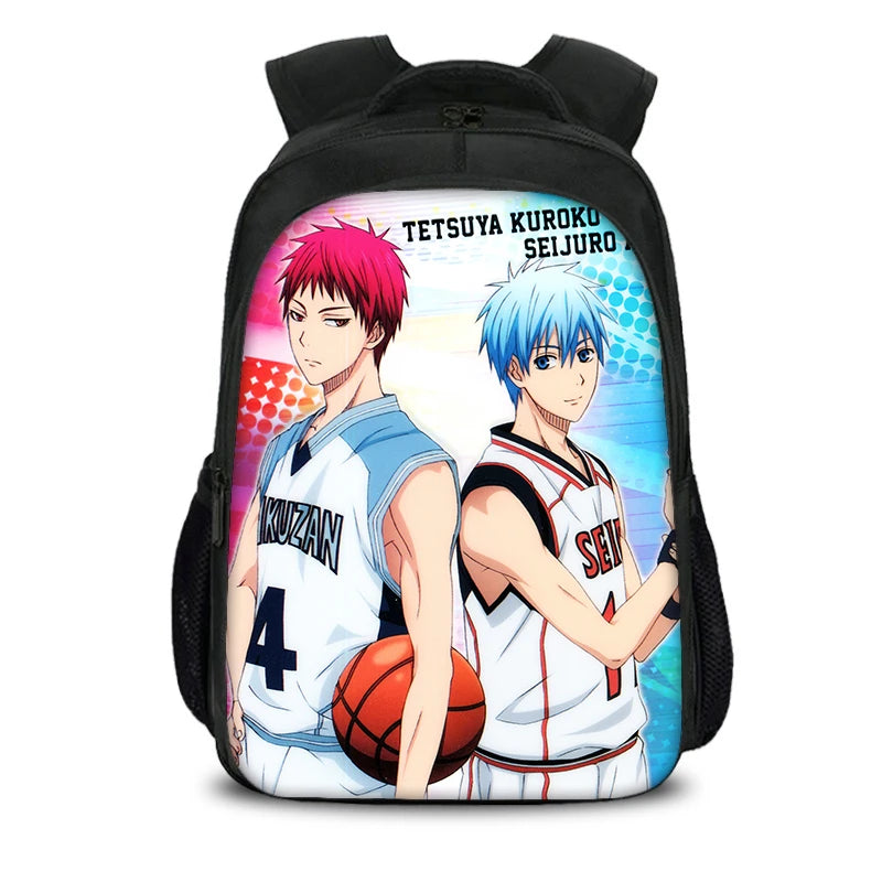 Japan Anime School Bags For Boys Girls Kuroko Basketball Print Children Ki