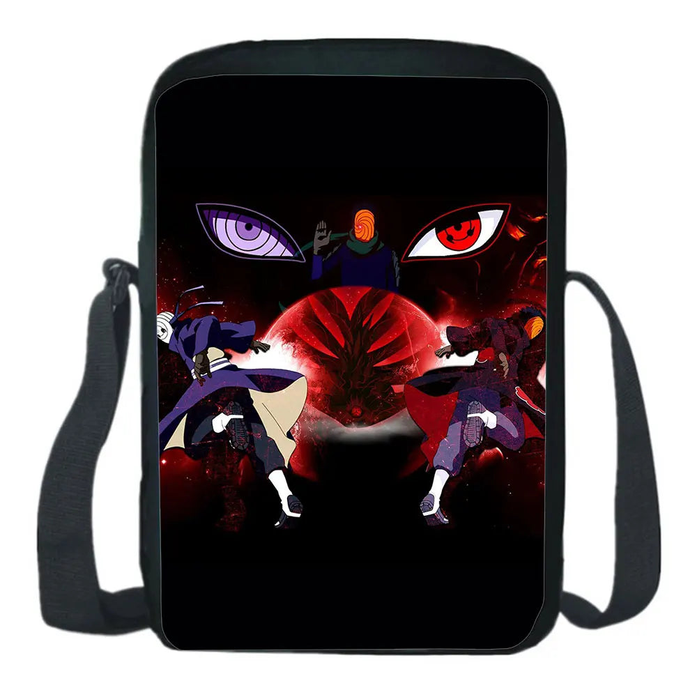 Anime Shoulder Bag Cosplay Messenger Bag Kakashi Crossbody Rucksack