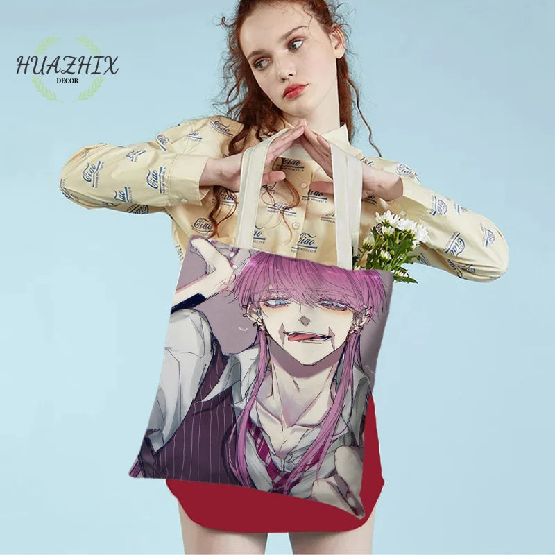 Japan Anime Tokyo Revengers Shoulder Bags High Capacity Canvas Handbags