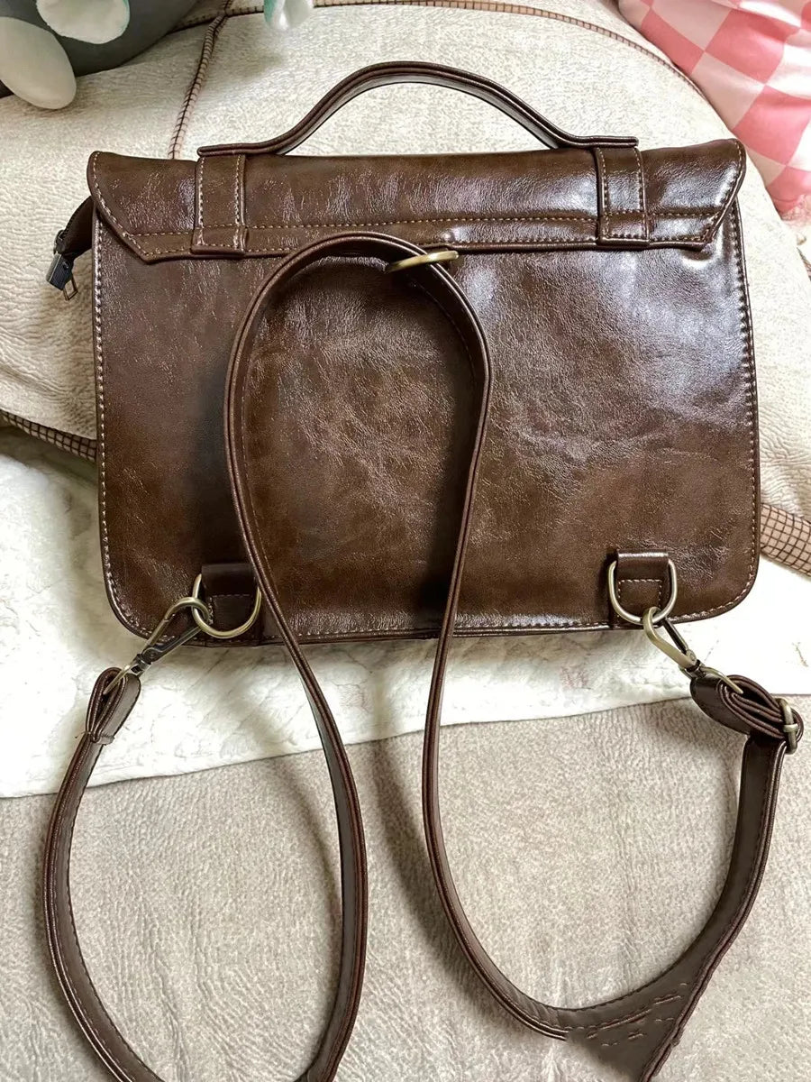 Japan Preppy Style Shoulder School Bag for Women