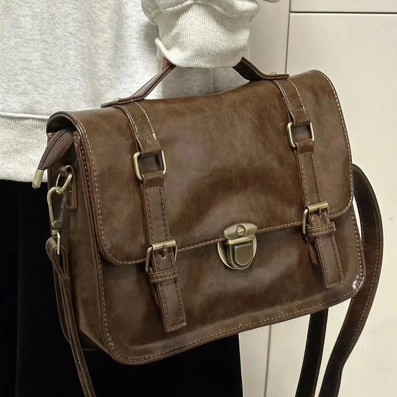 Japan Preppy Style Shoulder School Bag for Women