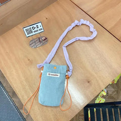 Corduroy Shoulder Messenger Bag Women Crossbody Mini Handbag