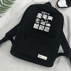 Japanese Anime School Bag Pack Tokyo Revengers Backpacks for Teens Boys Girls