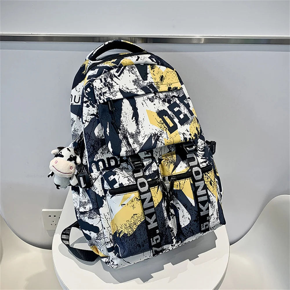 Japanese Anime Teenagers School Backpack Bags Bagpack Boys Girls Rucksack Casual