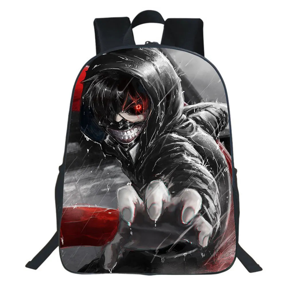 Japanese Anime Tokyo Ghoul Backpack School Bag for Girls Boys