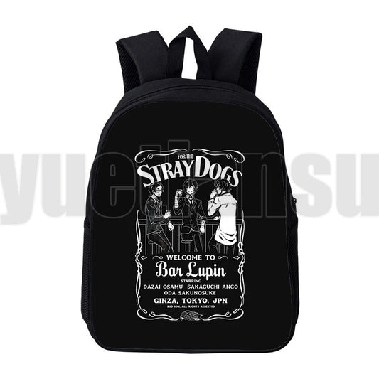 Japanese Bungou Stray Dogs Backpack 3D Anime Dazai Daily Pack Osamu Back