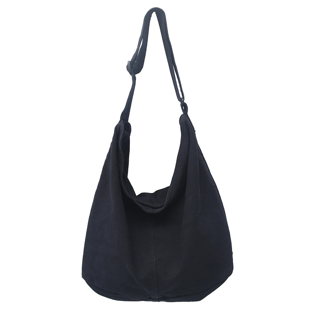 Japanese Harajuku Canvas Shoulder Bag Retro Crossbody Messenger Handbag