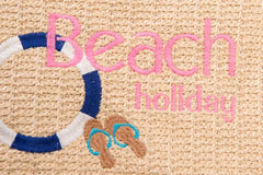 Japanese-Korean Clutch Bag Straw Handbag for Women