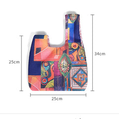 Japanese Mini Portable Knot Wrist Bag Women Top Handle Bag