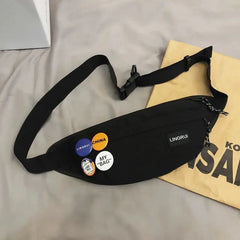 Japanese Chest Bag Men's Student All-match Messenger Bag Female Tide